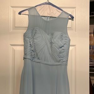 Sky blue Azazie bridesmaid dress size 8